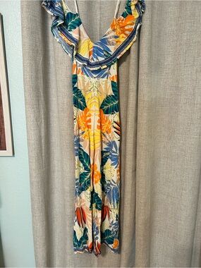 Flying tomato floral jumpsuit